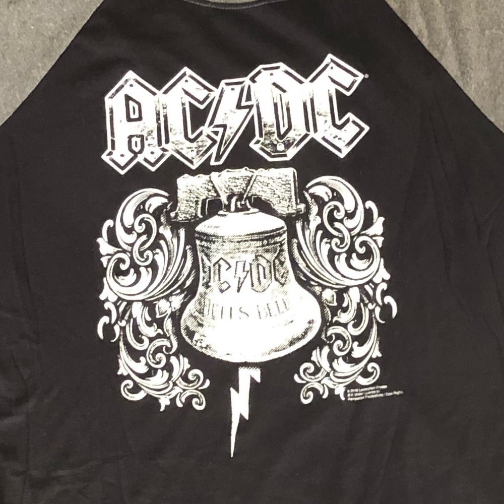 AC/DC 3/4 sleeve t-shirt